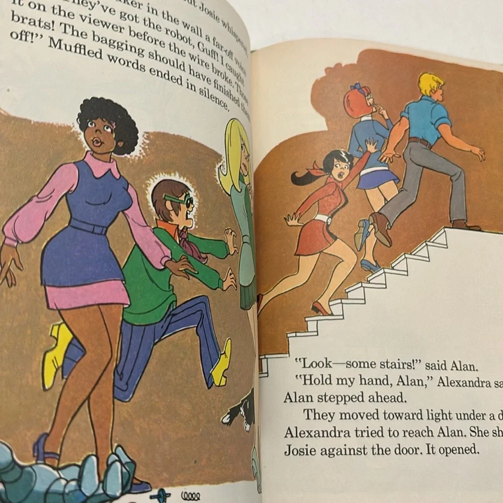 Hanna Barbera JOSIE AND THE PUSSYCATS The Bag Factory Detour 1976 McNally
